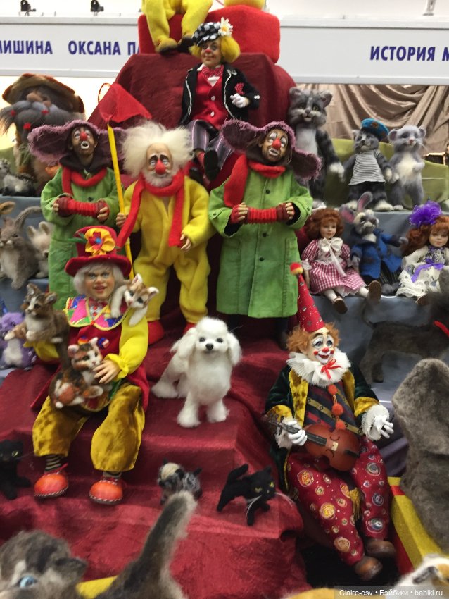 Весенний бал авторских кукол на Тишинке - ч5