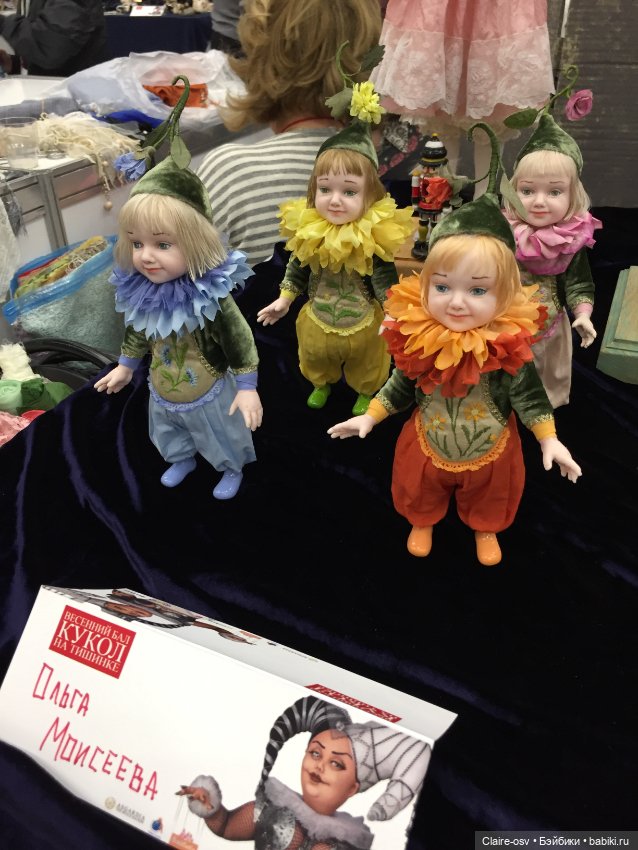 Весенний бал авторских кукол на Тишинке - ч5