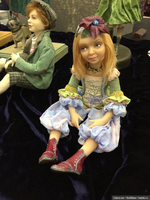 Весенний бал авторских кукол на Тишинке - ч5