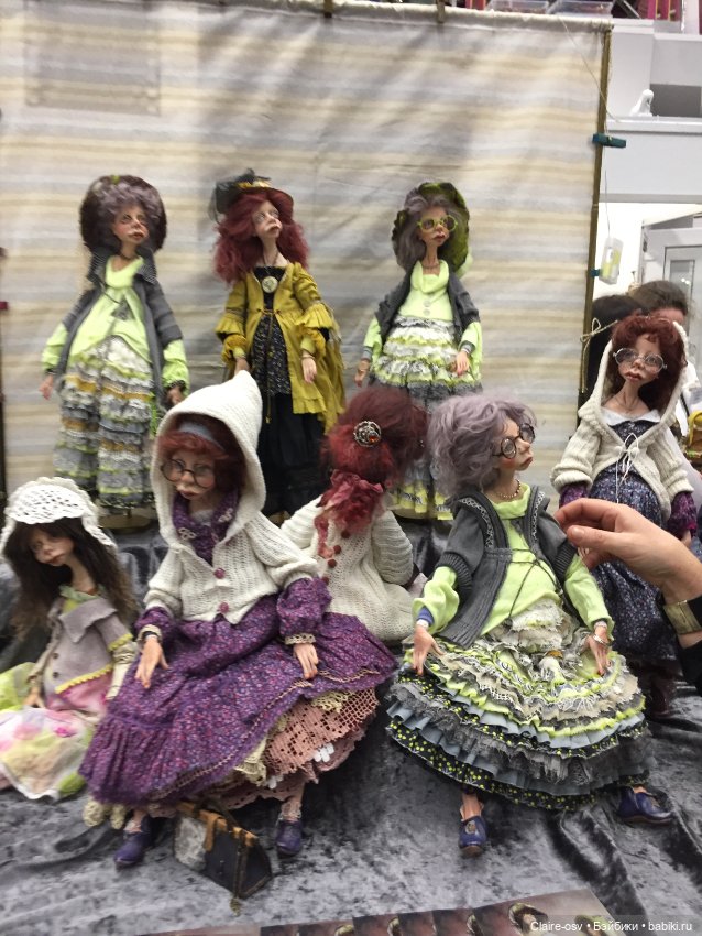 Весенний бал авторских кукол на Тишинке - ч4