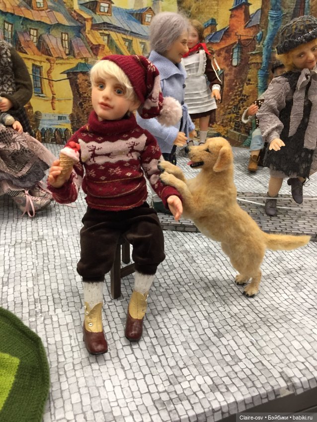 Весенний бал авторских кукол на Тишинке - ч4