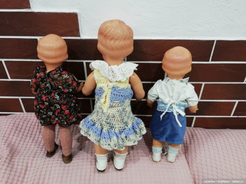 Загадка винтажной троицы — Домашние коллекции кукол: фото собраний (фото 2)