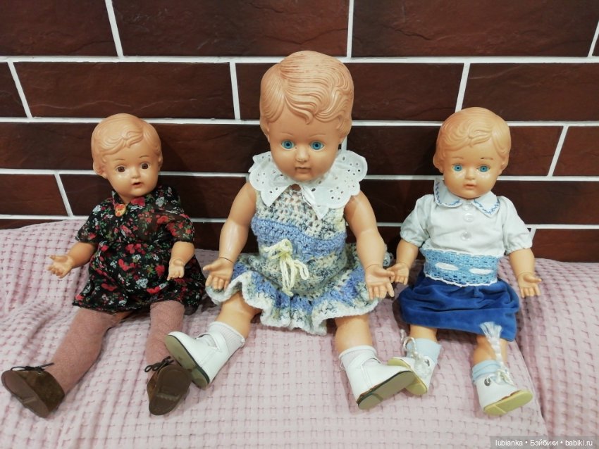 Загадка винтажной троицы — Домашние коллекции кукол: фото собраний