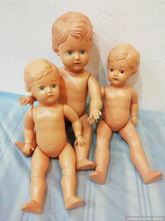 Загадка винтажной троицы — Домашние коллекции кукол: фото собраний (фото 6)