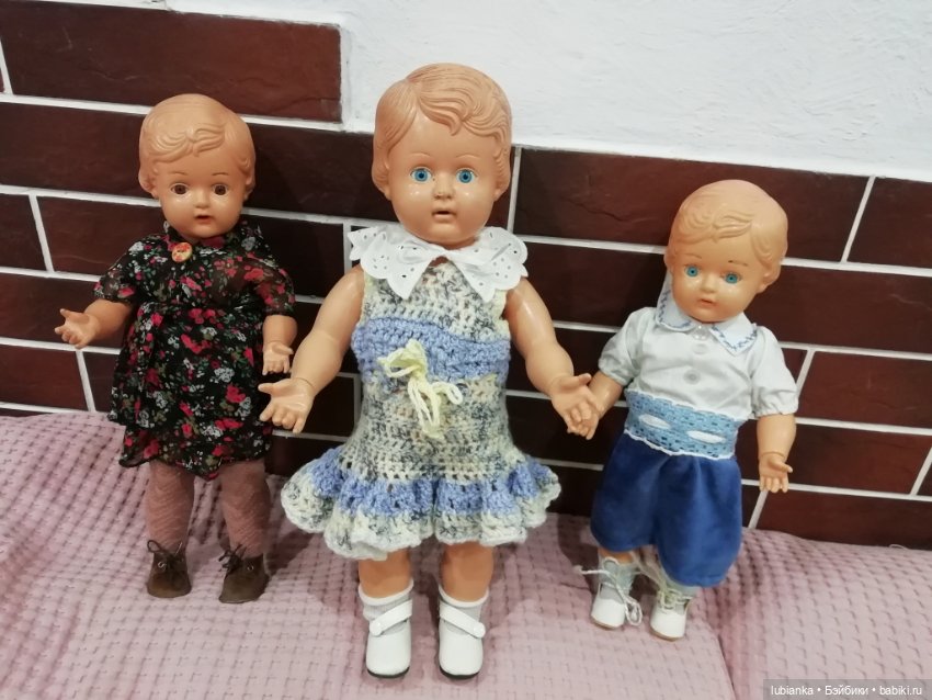 Загадка винтажной троицы — Домашние коллекции кукол: фото собраний (фото 3)