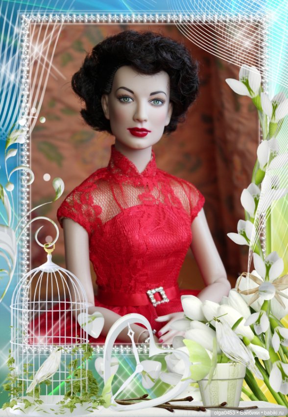 Праздник 8 марта у кукол Тоннер