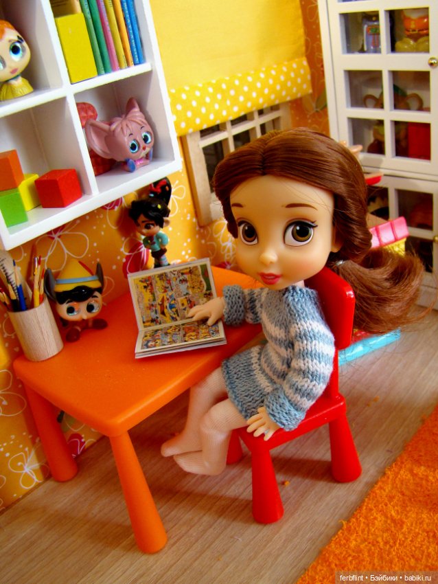 Моя малышка Белль — Куклы Disney Animators и Принцессы Диснея: Disney Store