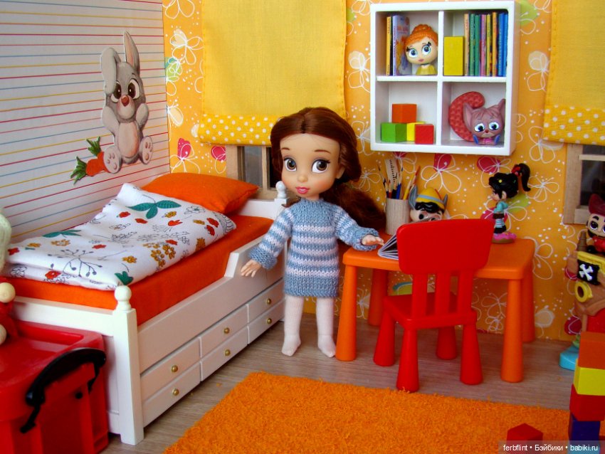 Моя малышка Белль — Куклы Disney Animators и Принцессы Диснея: Disney Store (фото 2)