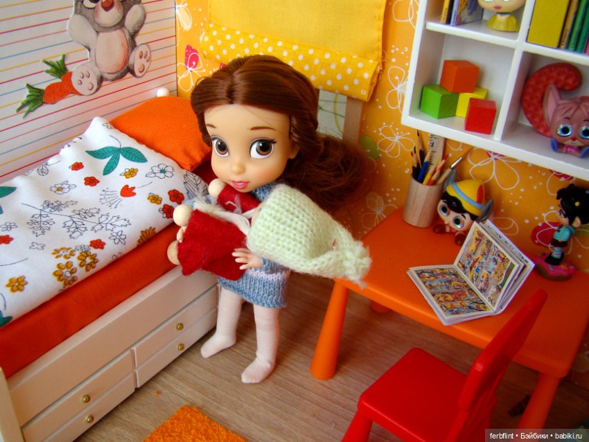 Моя малышка Белль — Куклы Disney Animators и Принцессы Диснея: Disney Store (фото 7)