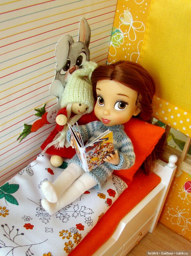 Моя малышка Белль — Куклы Disney Animators и Принцессы Диснея: Disney Store (фото 8)