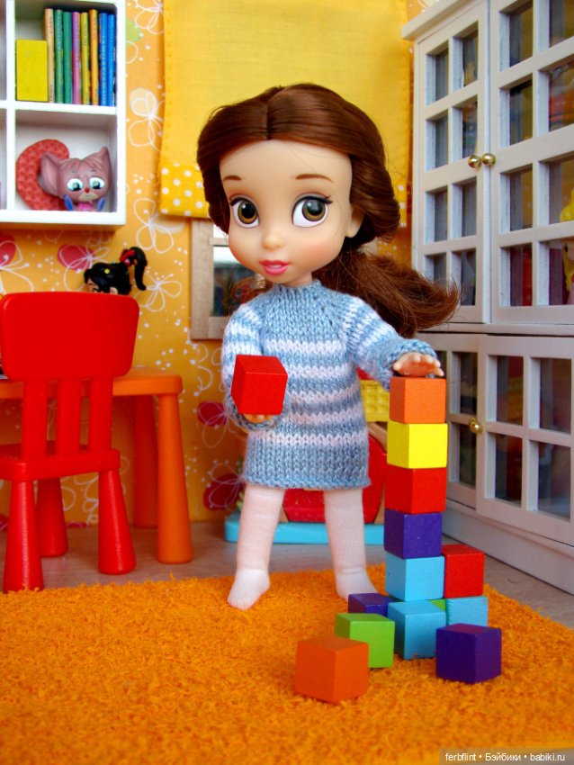 Моя малышка Белль — Куклы Disney Animators и Принцессы Диснея: Disney Store (фото 3)