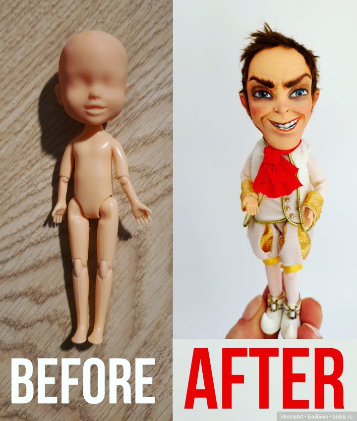 Румпельштильцхен, "Шрек навсегда" и мой ООАК (фото 7)