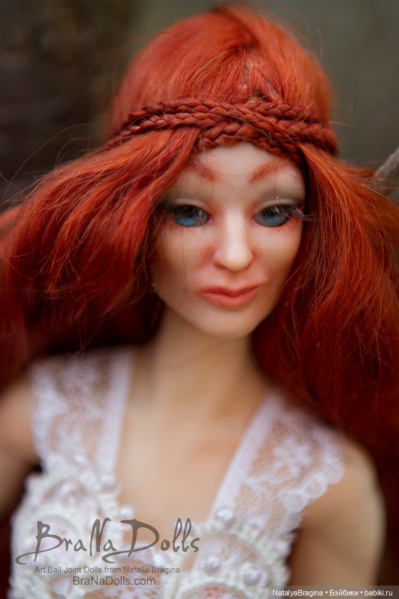 Рыжая Эльфийка — Авторские шарнирные куклы своими руками: лепка (фото 4)