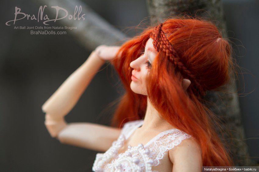 Рыжая Эльфийка — Авторские шарнирные куклы своими руками: лепка (фото 8)
