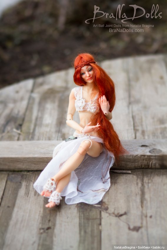 Рыжая Эльфийка — Авторские шарнирные куклы своими руками: лепка