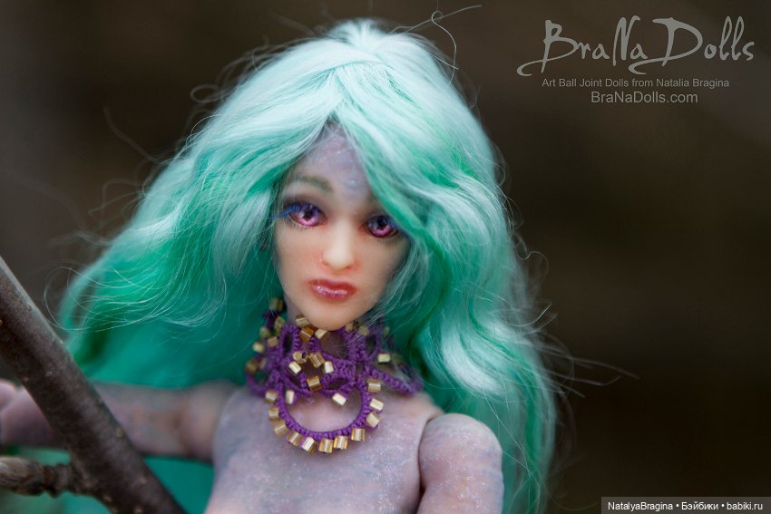 Русалка — Авторские шарнирные куклы своими руками: лепка