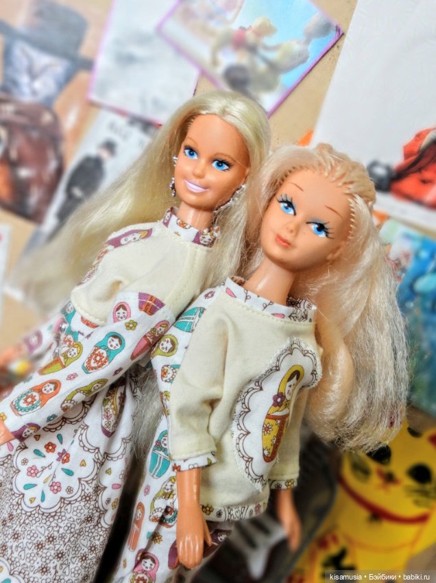Кристины и матрёшечки — Российские куклы Весна