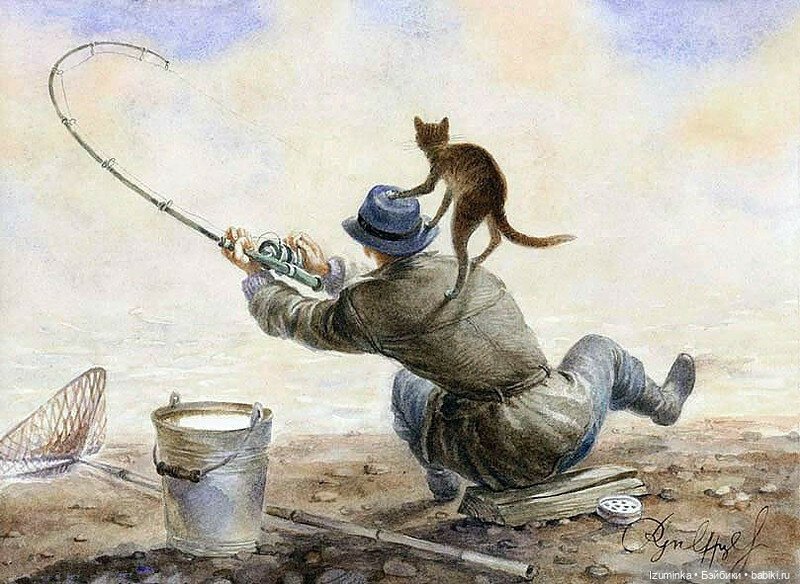 Позитивная котоживопись Владимира Румянцева