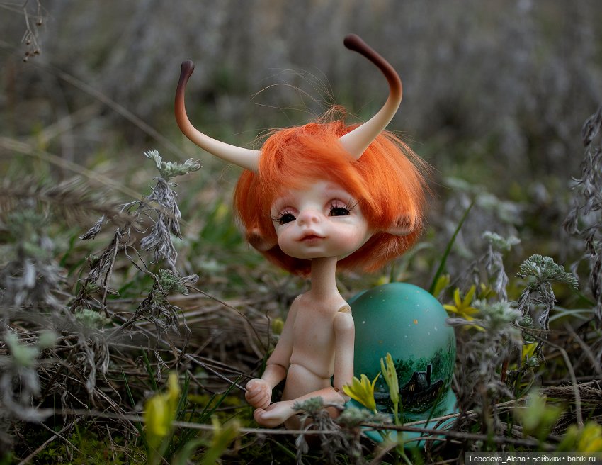 Улиточки на природе — Куклы Doll Chateau (Доллшато): BJD (БЖД) (фото 8)