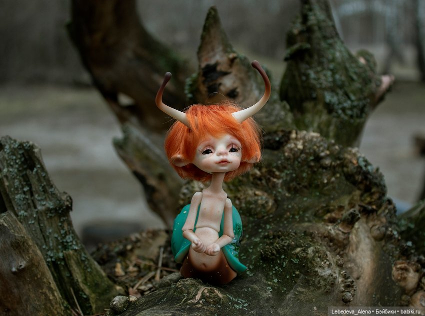 Улиточки на природе — Куклы Doll Chateau (Доллшато): BJD (БЖД) (фото 5)