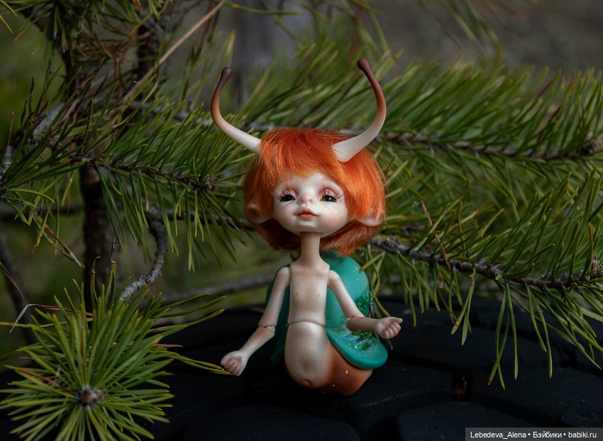 Улиточки на природе — Куклы Doll Chateau (Доллшато): BJD (БЖД) (фото 3)