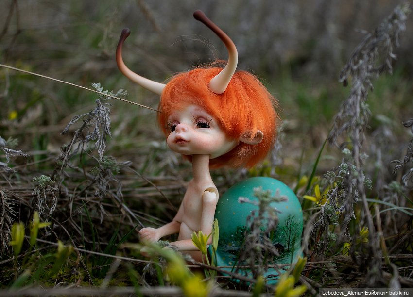 Улиточки на природе — Куклы Doll Chateau (Доллшато): BJD (БЖД) (фото 7)