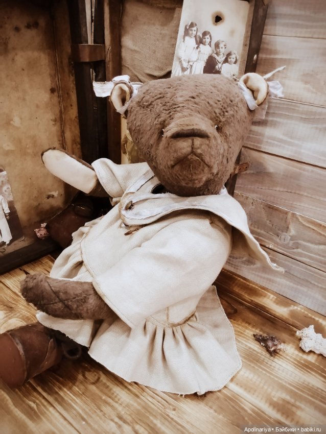 Vintage bear — Авторские мишки Тедди и друзья: фото (фото 2)