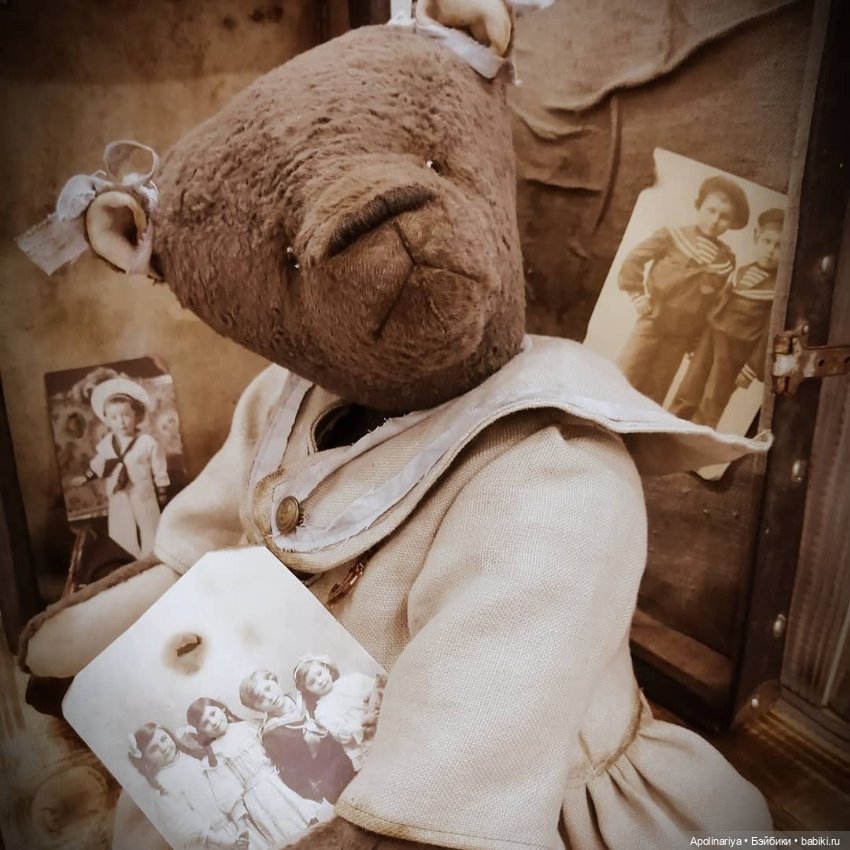 Vintage bear — Авторские мишки Тедди и друзья: фото (фото 3)