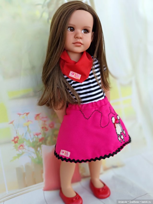 Хорошая девочка Фрида — ООАК и кастом кукол Gotz (Готц): перерисовка (фото 6)