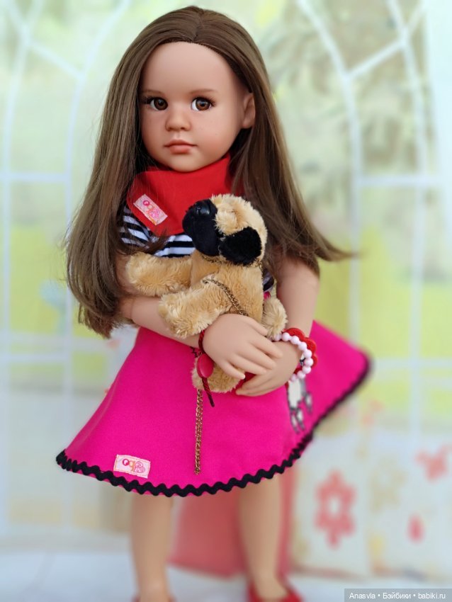 Хорошая девочка Фрида — ООАК и кастом кукол Gotz (Готц): перерисовка