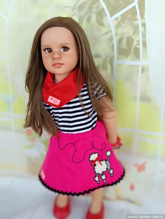 Хорошая девочка Фрида — ООАК и кастом кукол Gotz (Готц): перерисовка (фото 7)