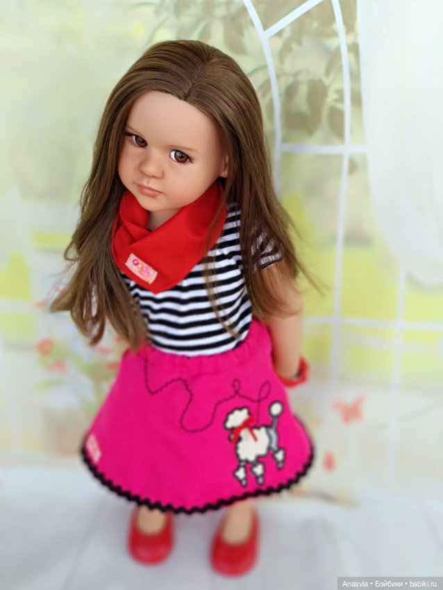 Хорошая девочка Фрида — ООАК и кастом кукол Gotz (Готц): перерисовка (фото 5)