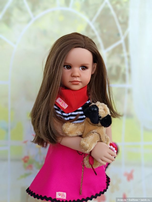 Хорошая девочка Фрида — ООАК и кастом кукол Gotz (Готц): перерисовка (фото 10)