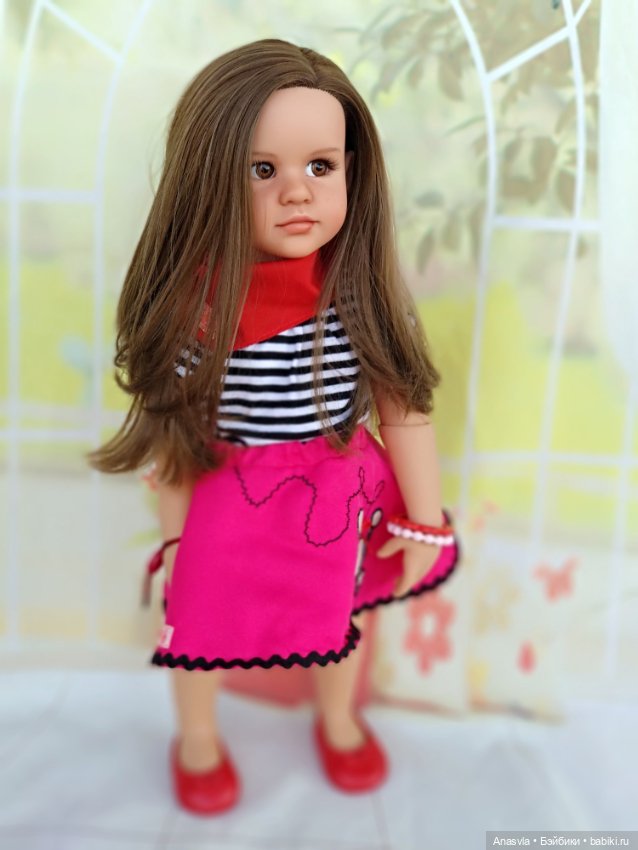 Хорошая девочка Фрида — ООАК и кастом кукол Gotz (Готц): перерисовка