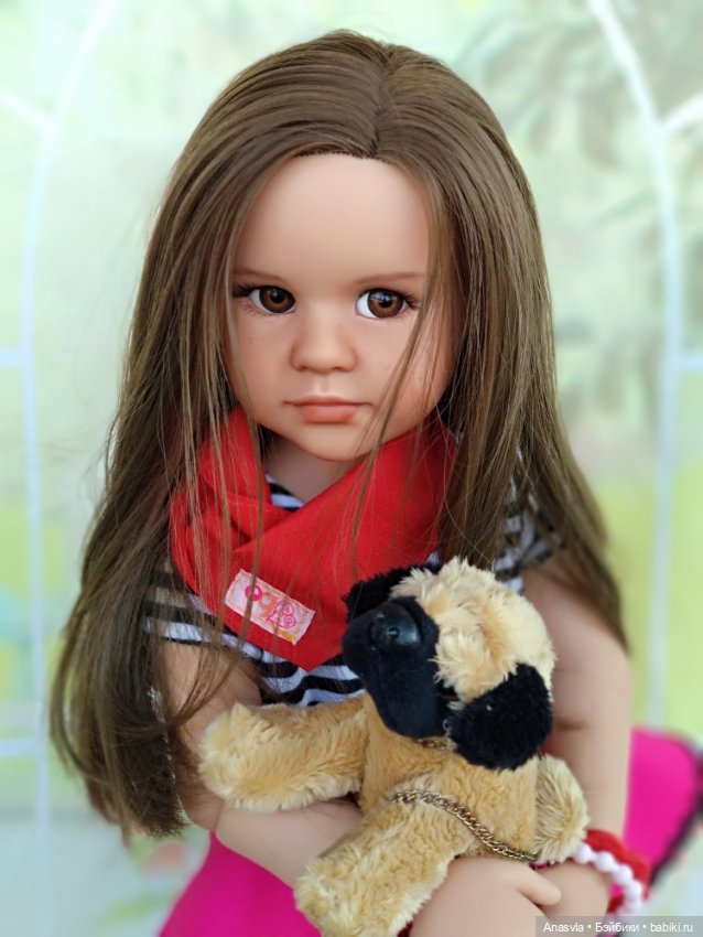 Хорошая девочка Фрида — ООАК и кастом кукол Gotz (Готц): перерисовка (фото 8)