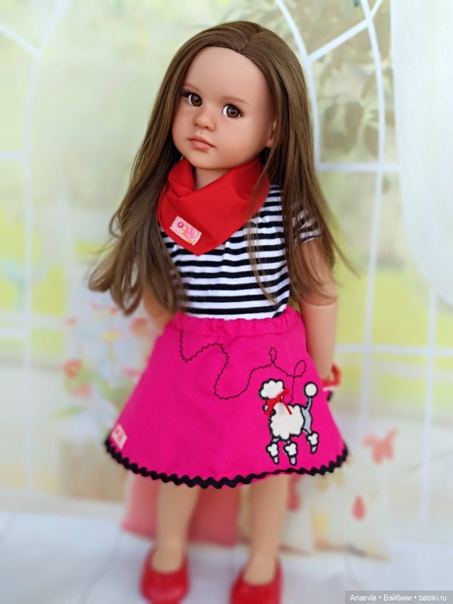 Хорошая девочка Фрида — ООАК и кастом кукол Gotz (Готц): перерисовка (фото 4)