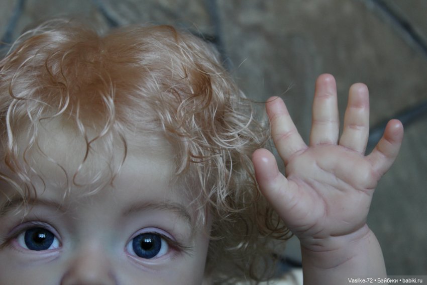 Крошка Лилия из молда Sue Sue скульптора Natali Blick