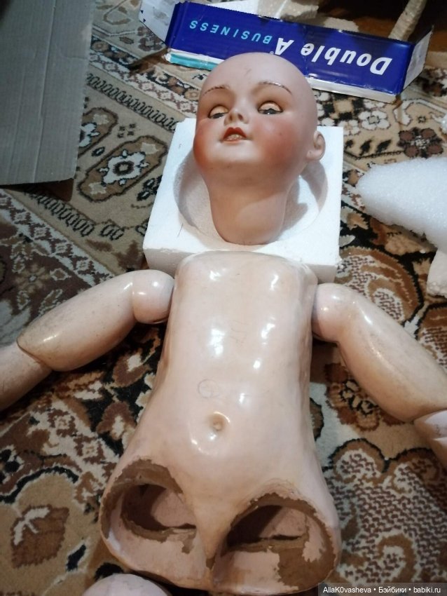 Рыжик из коробки — Антикварные куклы Jumeau (Жюмо): Tete Jumeau