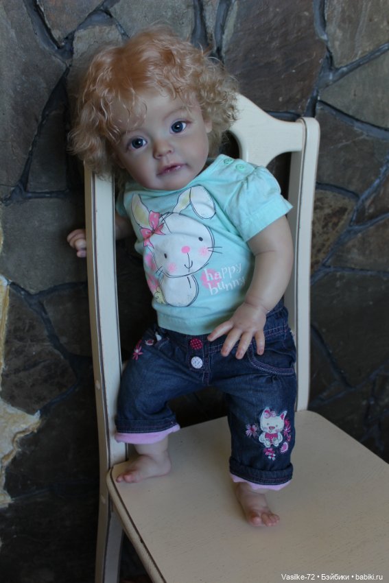 Крошка Лилия из молда Sue Sue скульптора Natali Blick