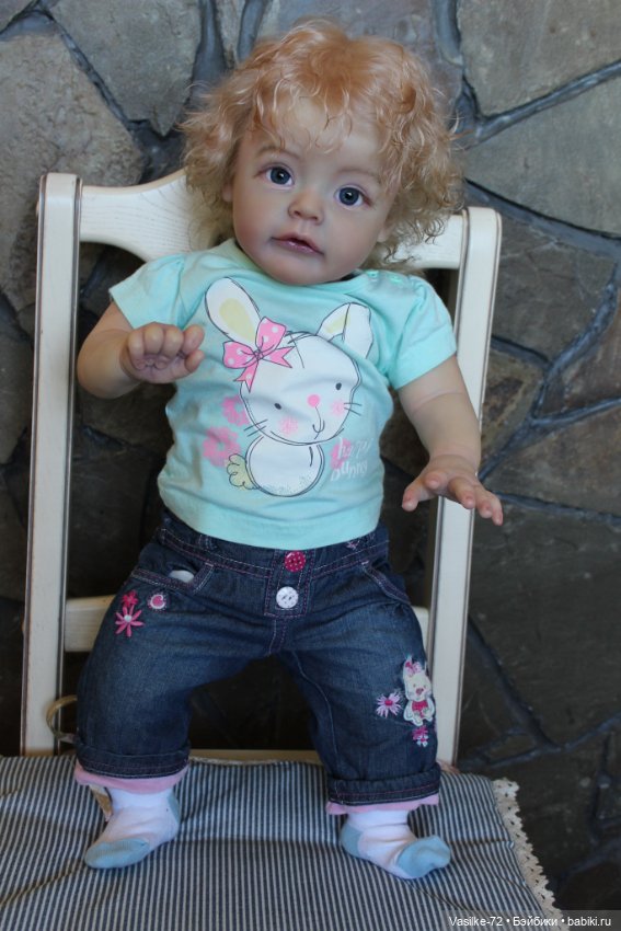 Крошка Лилия из молда Sue Sue скульптора Natali Blick (фото 7)