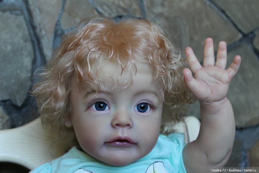 Крошка Лилия из молда Sue Sue скульптора Natali Blick