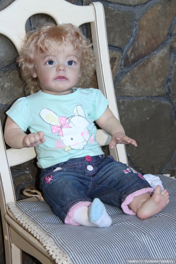 Крошка Лилия из молда Sue Sue скульптора Natali Blick