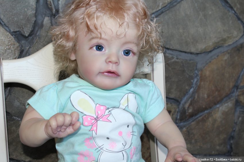 Крошка Лилия из молда Sue Sue скульптора Natali Blick