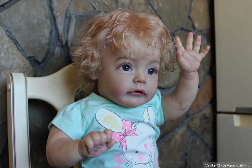 Крошка Лилия из молда Sue Sue скульптора Natali Blick