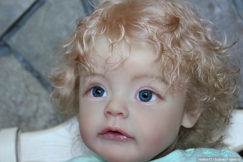 Крошка Лилия из молда Sue Sue скульптора Natali Blick (фото 10)