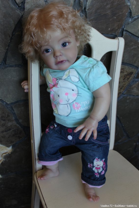 Крошка Лилия из молда Sue Sue скульптора Natali Blick