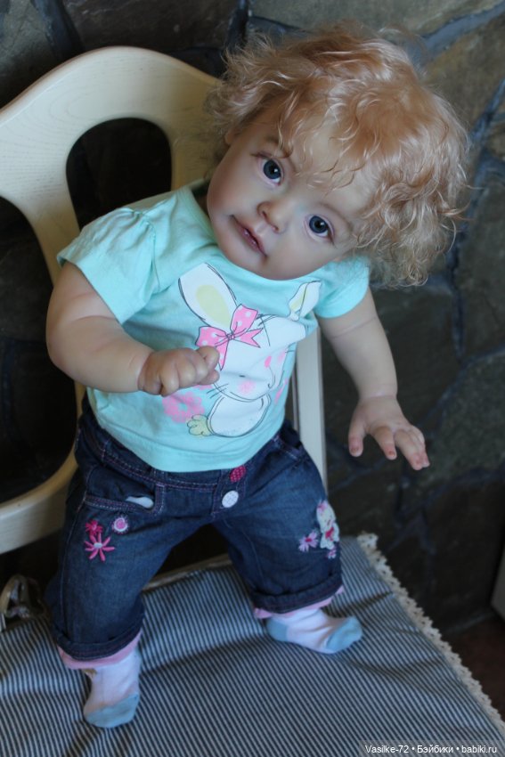 Крошка Лилия из молда Sue Sue скульптора Natali Blick (фото 2)