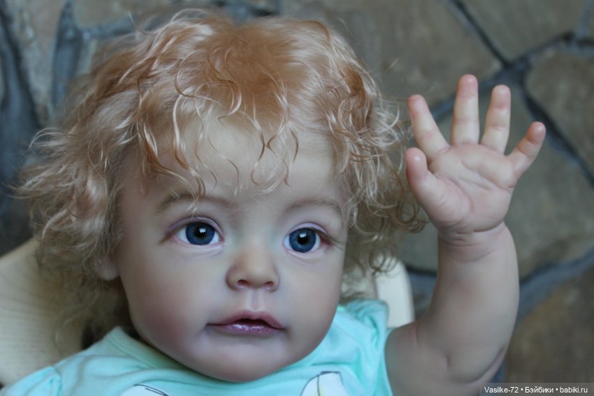 Крошка Лилия из молда Sue Sue скульптора Natali Blick