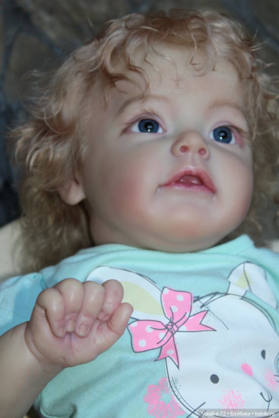 Крошка Лилия из молда Sue Sue скульптора Natali Blick (фото 9)