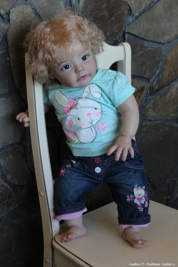 Крошка Лилия из молда Sue Sue скульптора Natali Blick